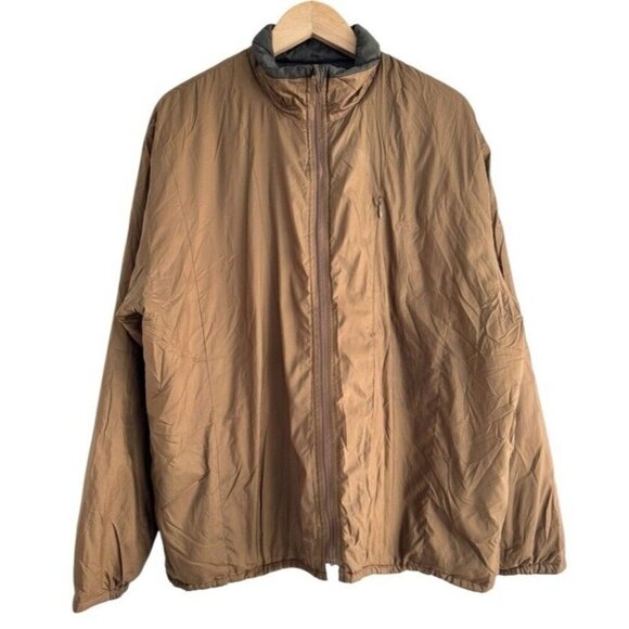 Boyt Harness Mens Sz XL THERMOLITE Insulated Packable Brown Nylon Jacket - Picture 1 of 10